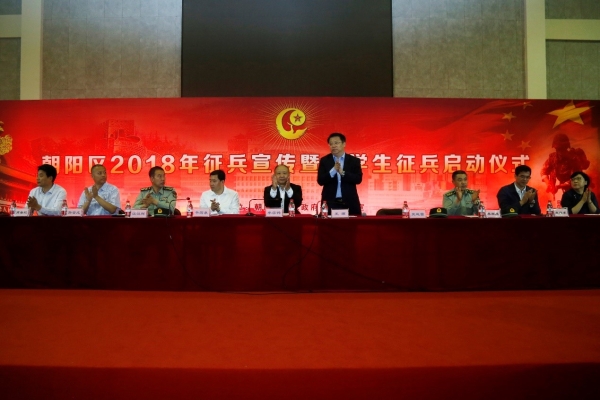 朝阳区委书记、区长王灏出席并讲话